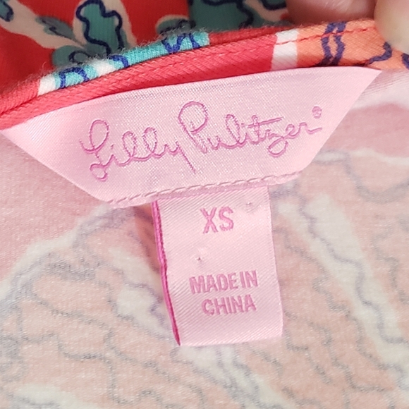 Lilly Pulitzer Topanga Dress in Watermelon Coralina - Picture 6 of 9